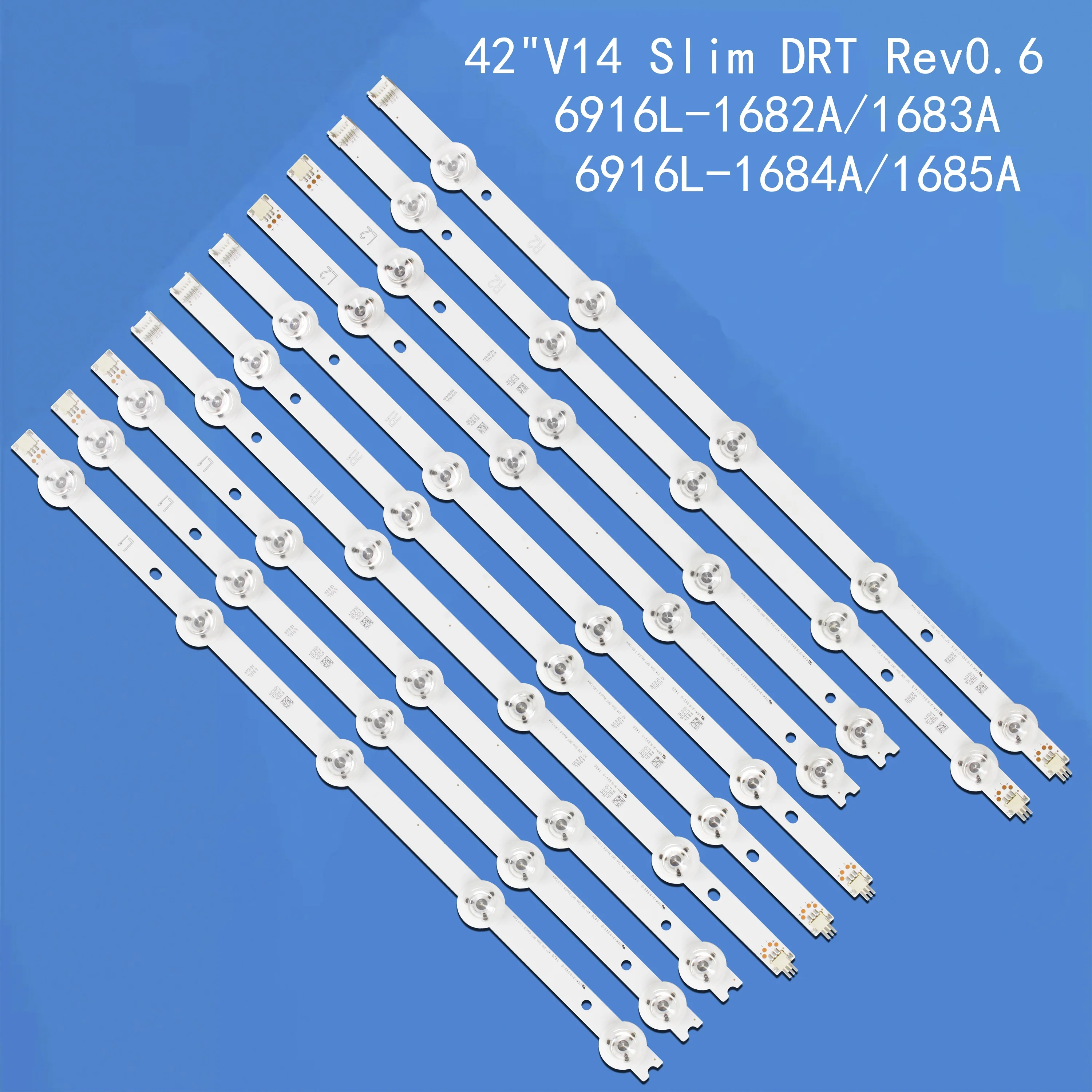 

Лента светодиодной подсветки для телевизора 42 дюйма V14 Slim DRT Rev0.6 6916L 1682A 1684A 1683B 1685B LC420DUH PG F1 42LY970H 42LB700V 42LB671V