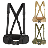 Suspenders Tactical Belt Molle Tactical Belt All for Hunting and Hunter Sling Mount Accessories Combat Strap