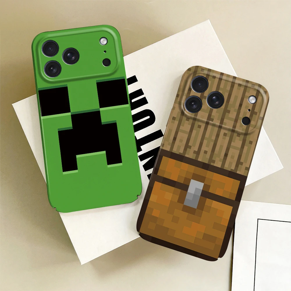 Gaming Console With Minecraft - Custodia per telefono a tema Minecraft