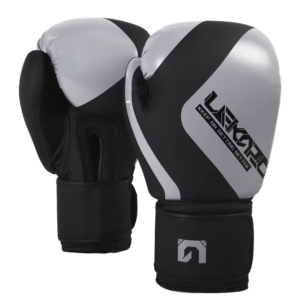 Adulto profissional 12oz luvas de treinamento de boxe pu elástico luvas de boxe muay thai sanda luvas de combate para homens e mulheres lekaro