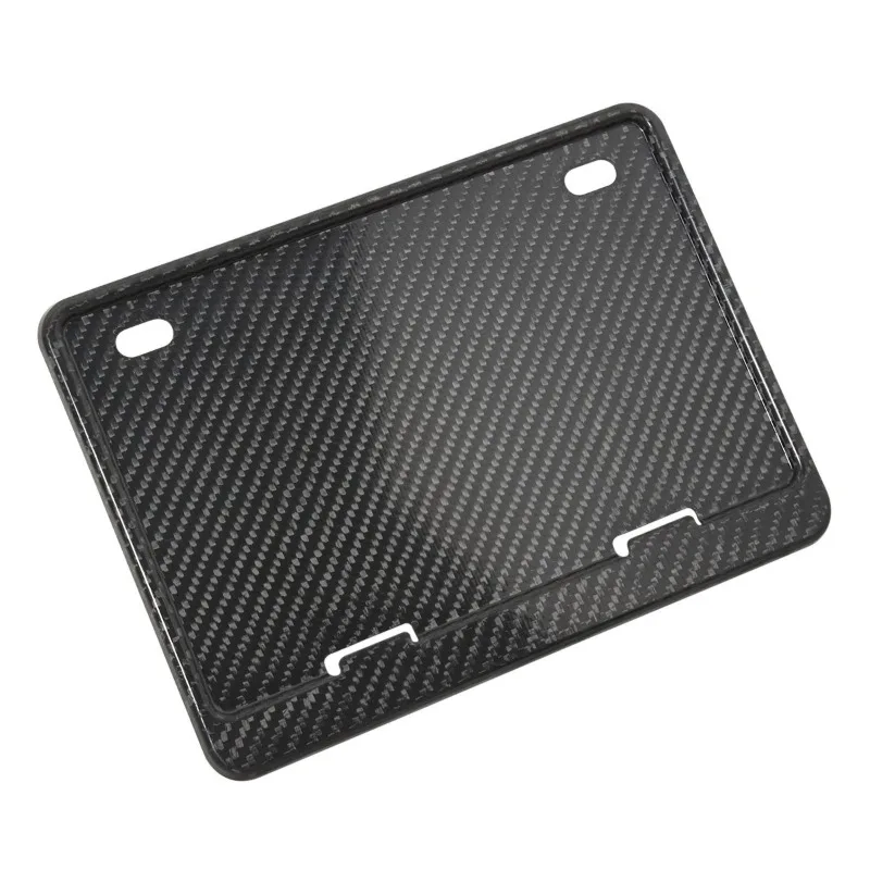 

Suitable for Kawasaki Yamaha Honda Motorcycle Modified Universal Carbon Fiber License Plate Frame License Plate Frame