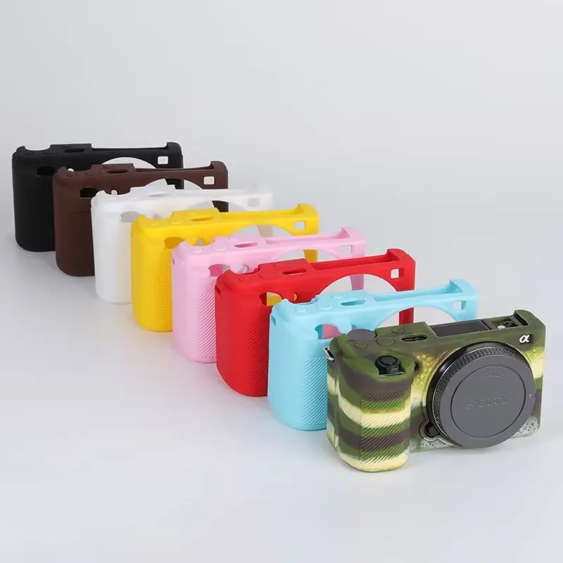 Zachte Siliconen Mouw Pantserbehuizing Body Cover Beschermer Frame Huid Voor Sony ZV-E10 Zve10 Camera Shell Beschermende Rubber Video Tas