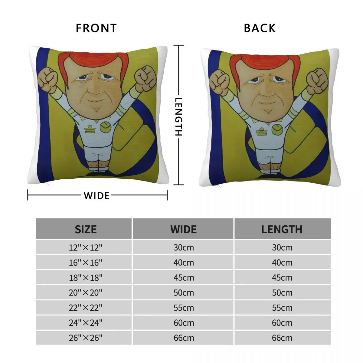 Billy Bremner Pillowcase Polyester Linen Velvet Creative Zip Decor Pillow Case Car Cushion Cover 18