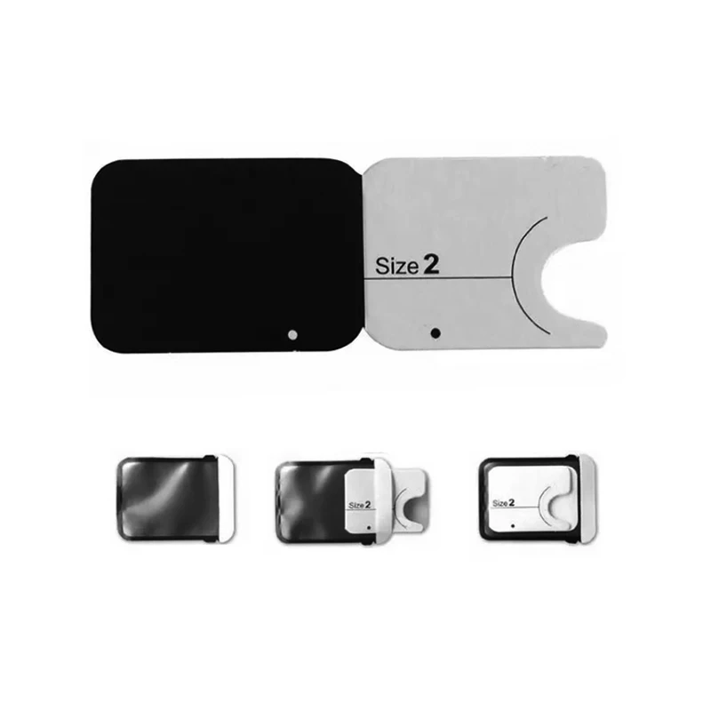 0/1/2# Dental Phosphor Plate Paper Card Digital X-Ray Image IP Plate Envelopes Protective  Paper Plate Dentistry Imaging System