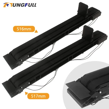 24V 미니 벨트 컨베이어 516mm/517mm 크롤러 자동 판매기 트랙 화물 차선 자동 컨베이어 음료 의학 배달