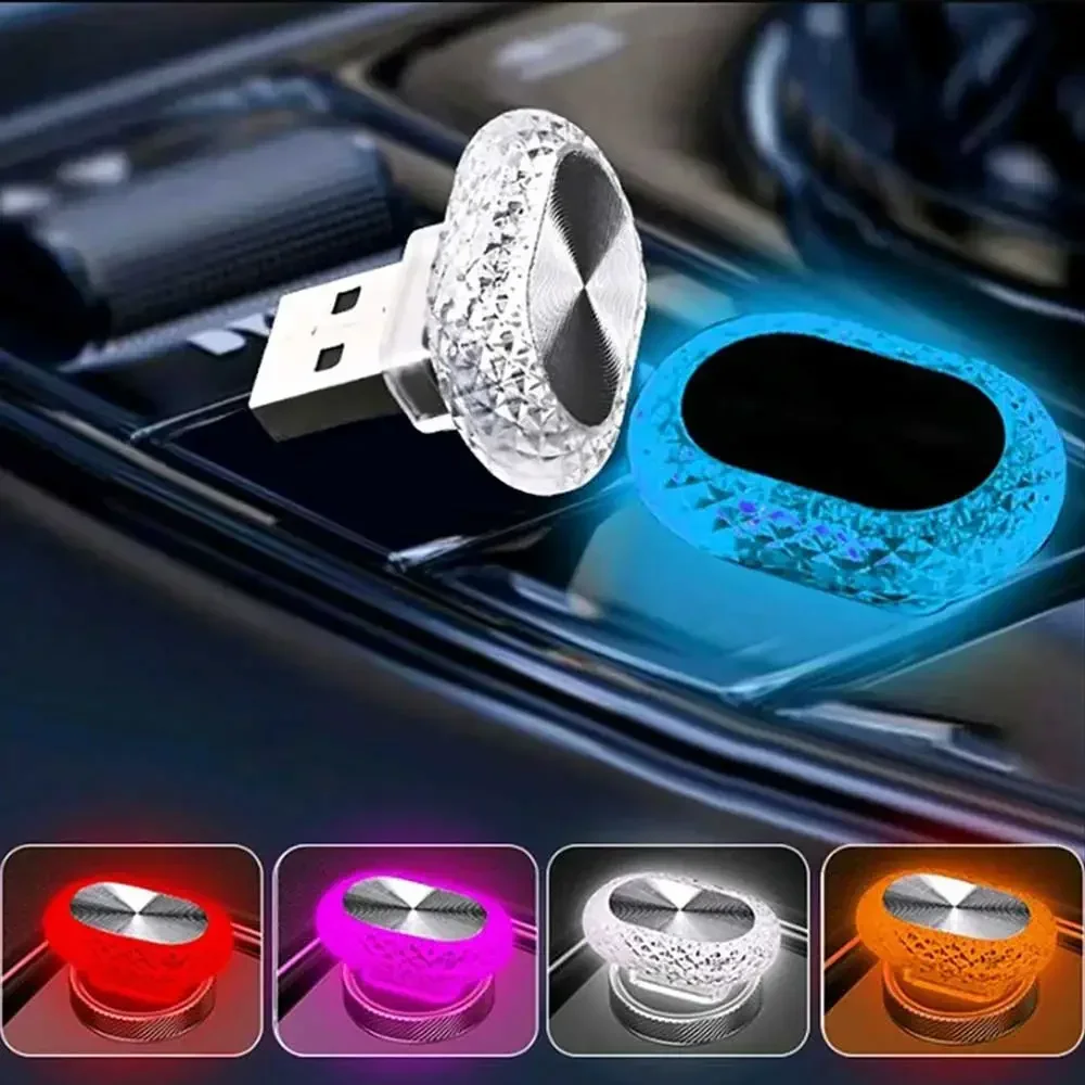Car Interior Accessory Computer Light Car USB Environment Light Auto Styling Decorative Ambient Light Portable Atmosphere Lamps