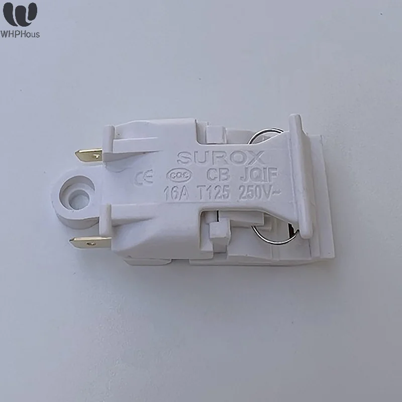 5Pcs Electric Kettle Switch Accessories 16A White High Power Temperature Control Automatic Outage Handle Key Switch