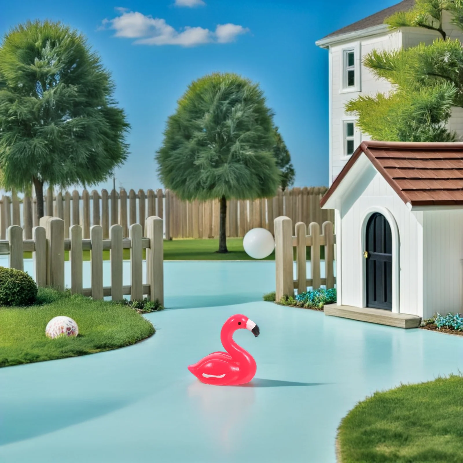 

100Pcs Miniature Resin Flamingos Tiny Pink Animal Sculptures for DIY Micro Garden Home Decor Cake Toppers Micro Resin Flamingo