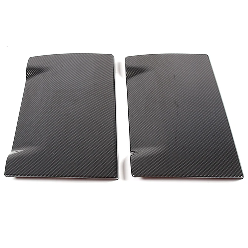 For Land Rover Range Rover Vogue Sport 2023 2024 ABS Carbon Fiber Seat Back Kick Panel Covers Car Interior Accessories