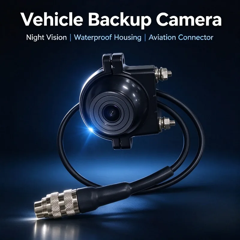 New Rear View Camera Compatible with Caterpillar CAT E226D Excavator OE 336-6684 3366684 Machinery Replacement Part