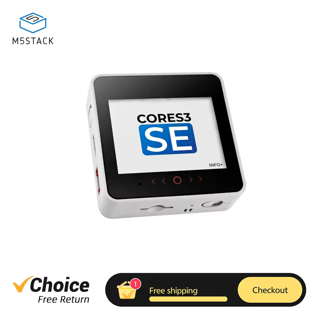 M5stack cores3 se controlador iot esp32 série s3 kit de desenvolvimento wifi 2.0 Polegada tela para diy projeto desenvolvimento casa inteligente