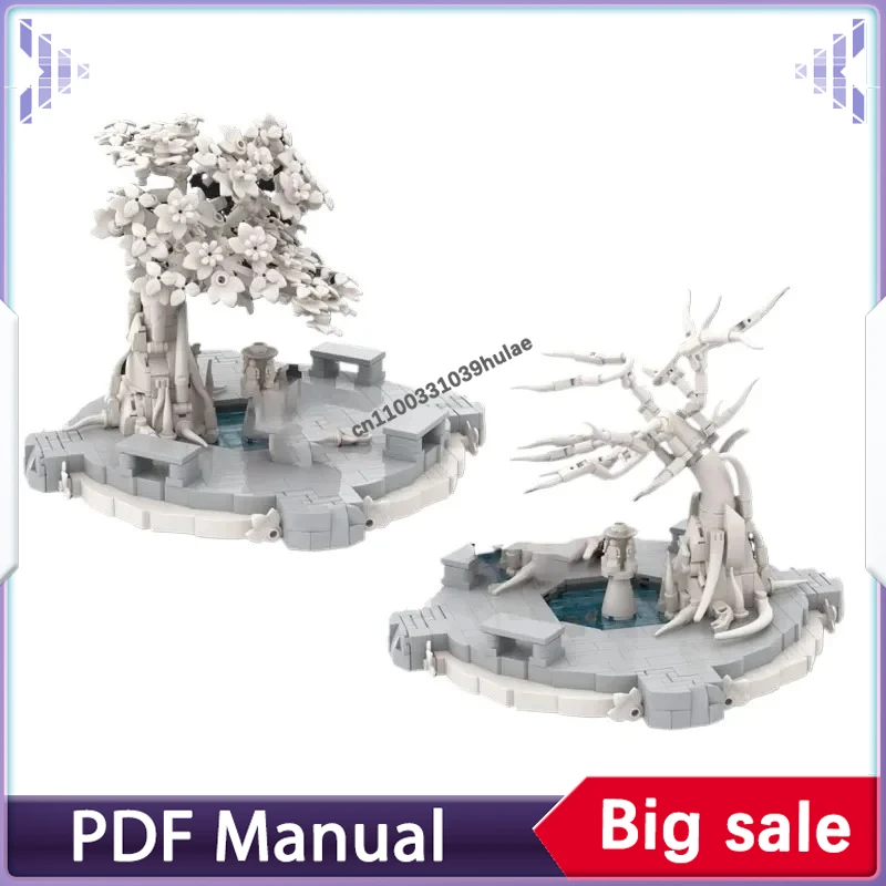Rivendell Expansion MOC-bouwstenen voor set 10316 Elven Scene Assembly Bricks Kit Collection Gift - afbeelding 1