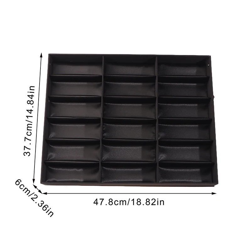 Men and Women's Sunglasses Retail Display Box 5/18 Grids Showcase Storage Case