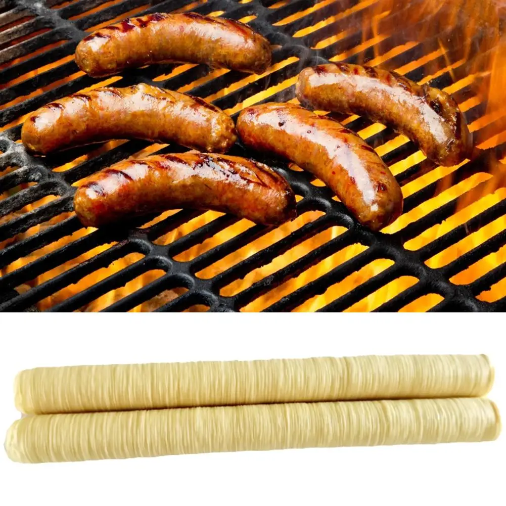 Collagen Casings Sausage Ham Sausage Roast Sausage Diameter Casings Bakeware Organizer Pull Out Tool Kitchen Accessory
