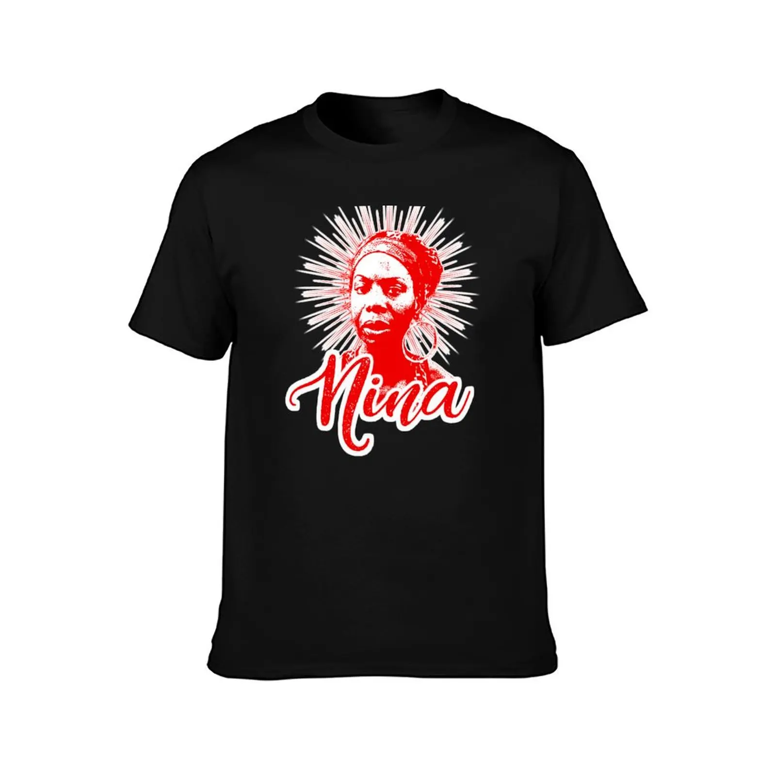 HD Nina Simone - The High Priestess of Soul HIGH DEFINITION T-Shirt Casual Loose Fit Short Sleeve T-Shirt