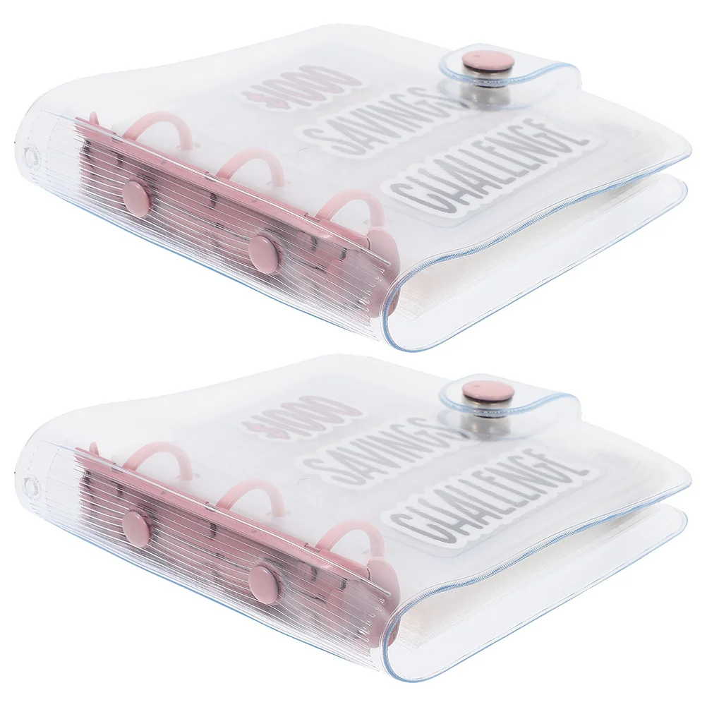 2 шт., переплет для экономии денег, конверт-органайзер для планирования бюджета и финансового отслеживания, конверт-переплет для вызова