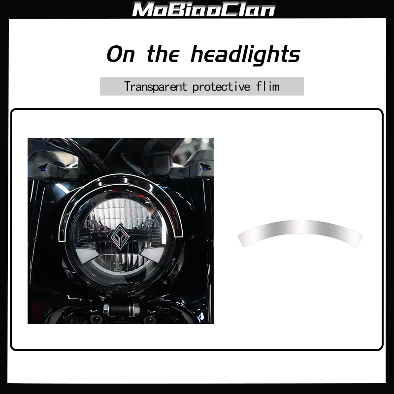 For BENDA NAPOLEON 450 Napoleon 450 invisible car cover protective film TPU transparent fuel tank sticker modification