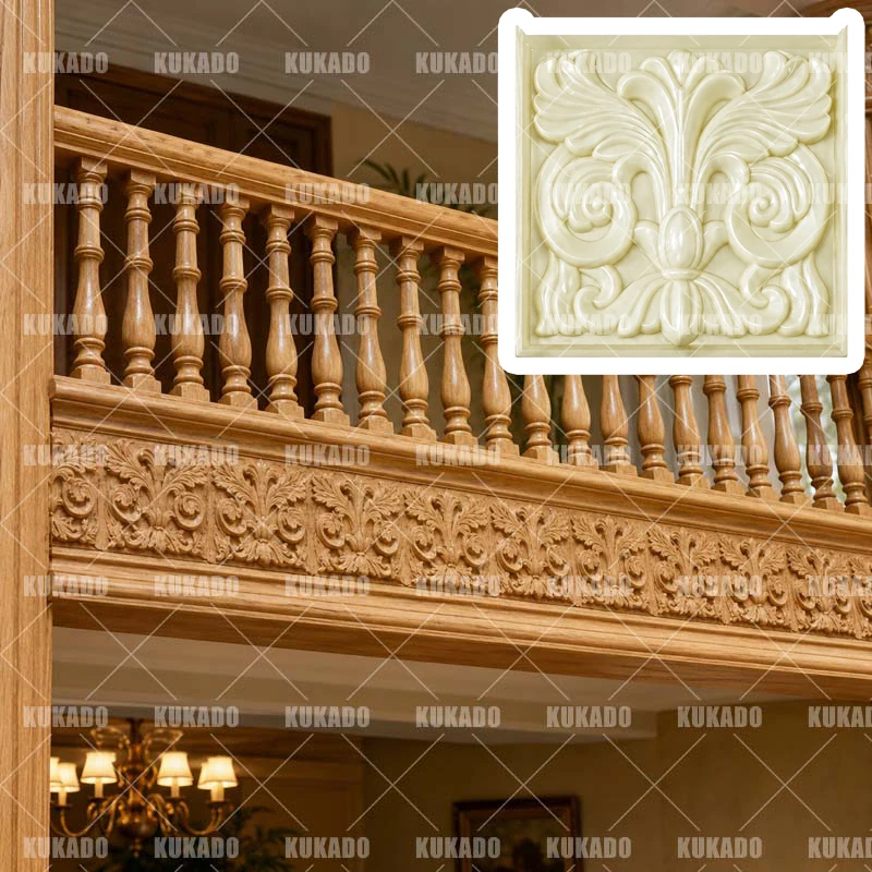 40x36cm Roman Column Relief Flower Board Mold for Wall Flower Pendant Cement Lace European Villa Printing Template
