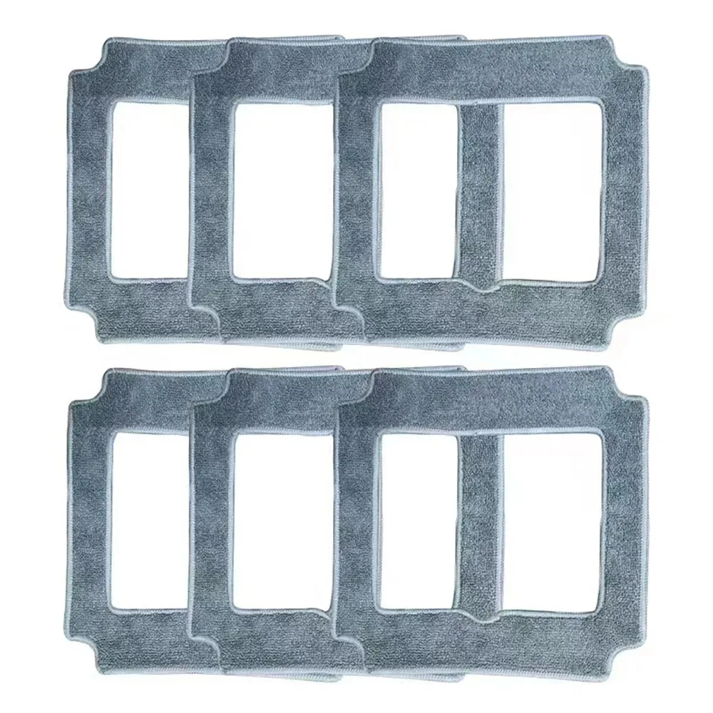 6PCS Window Cleaning Robot Mop Cloth Cleaning Rag Towel Dust Cloth Decontamination Cleaning Cloth Suitable For LIECTROUX YW509