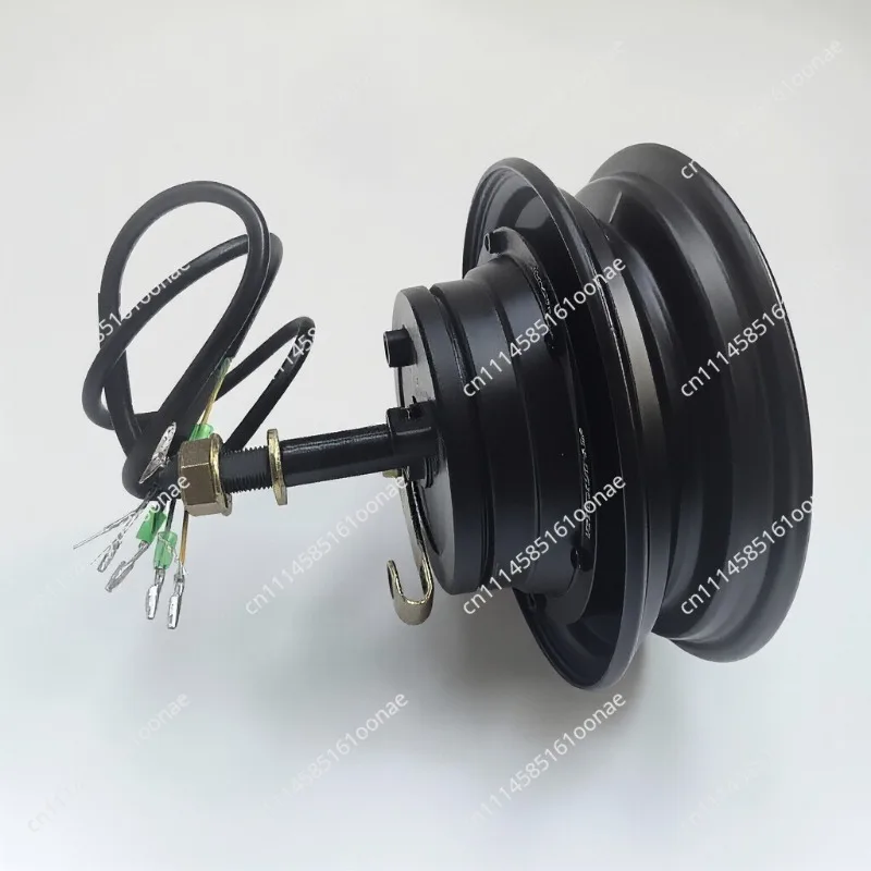 10 inch single shaft brushless hub motor small elderly tricycle scooter rear wheel drum brake motor