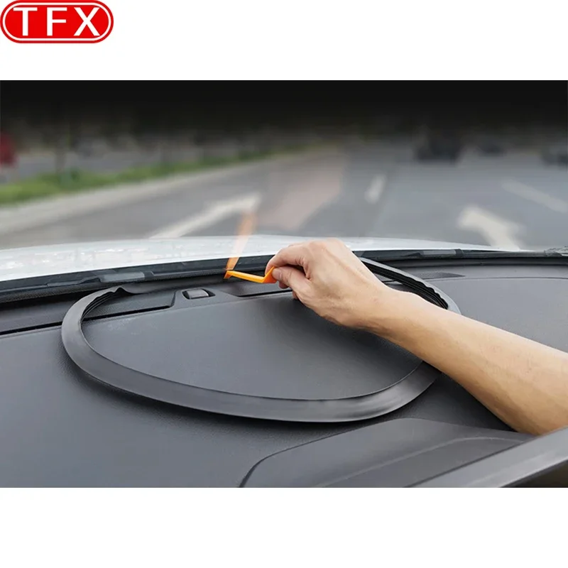 

For Geely All-new Emgrand II 2023 2024 Car Sound Insulation Strip Central Control Rubber Sealing Strip Auto Interior Accessories