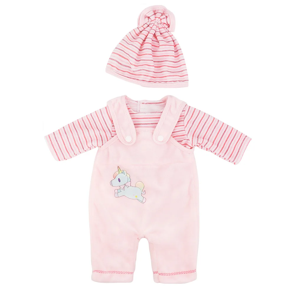 Fashion Doll Jump Suits For 43cm Born Baby Doll & 45cm American Girl Doll, 17-18 Inch Baby Clothes And Accessories