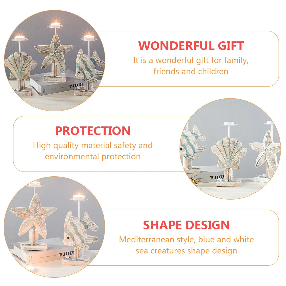 Kreativer Halter Stick Mediterraner Stöcke Stil Esszimmertisch Dekor