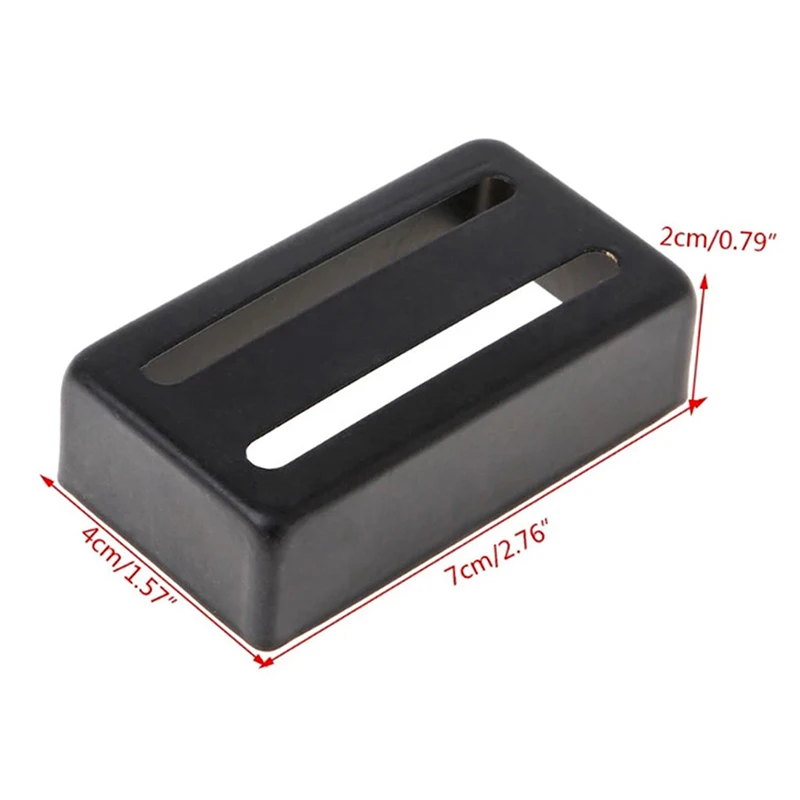 Electric Guitar pickup cover Double coil Metal Copper-nickel Alloy Humbucker Pickup Cover for Electric humbucker pickup cover