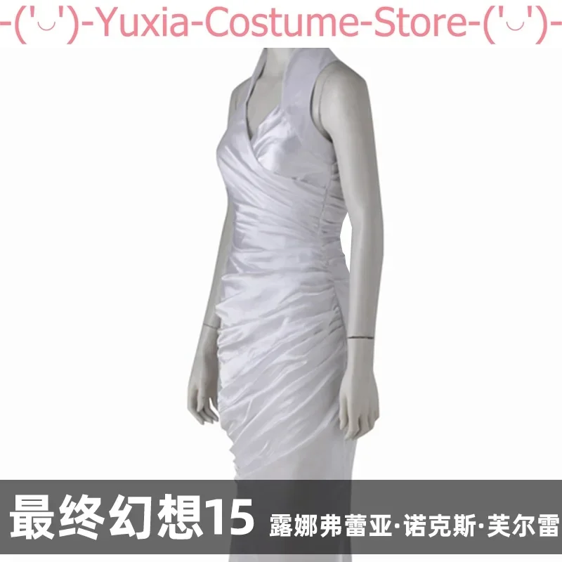 

Ff15 Lunafreya Nox Fleuret Dress Cosplay Costume Cos Game Anime Party Uniform Hallowen Play Role Clothes Clothing