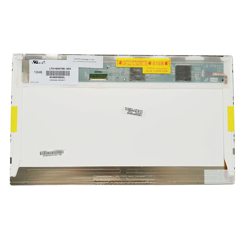 

16'' LCD LTN160AT06 HSD160PHW1 For ASUS N61VG N61J X66IC Laptop LED Screen Display Matrix