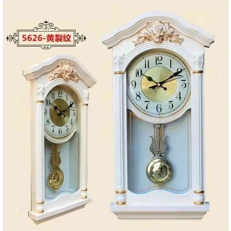 Limited Offer Modern Design Living Room And Farmhouse Decoration Home Timetable Wall Clock European Retro Pendant Clock