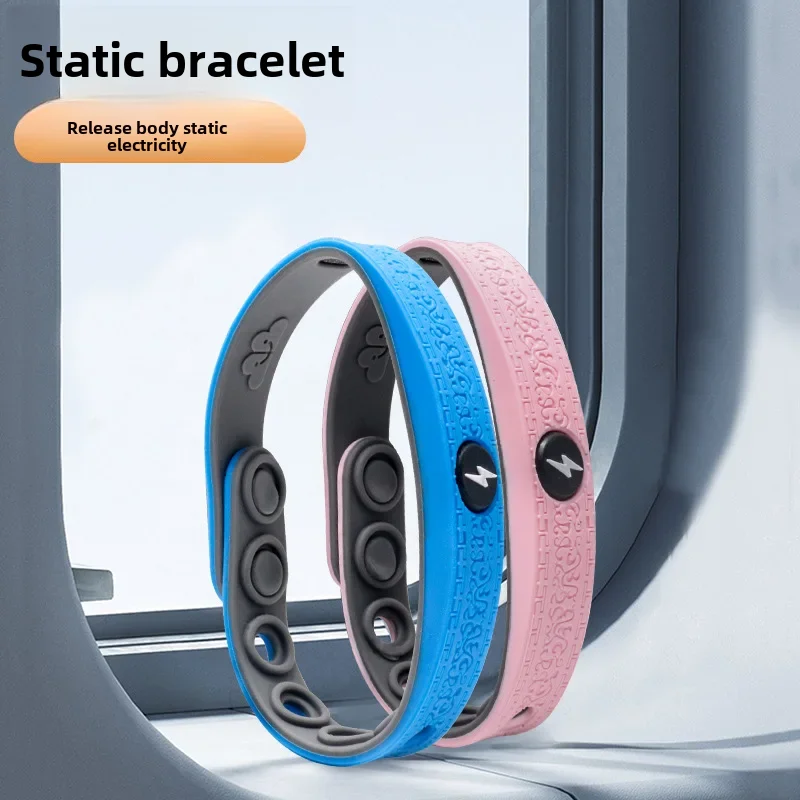 Anti-static Wristband Wireless Body Grounding Bracelet For Men Women Car Electrostatic Discharge Remover Releaser