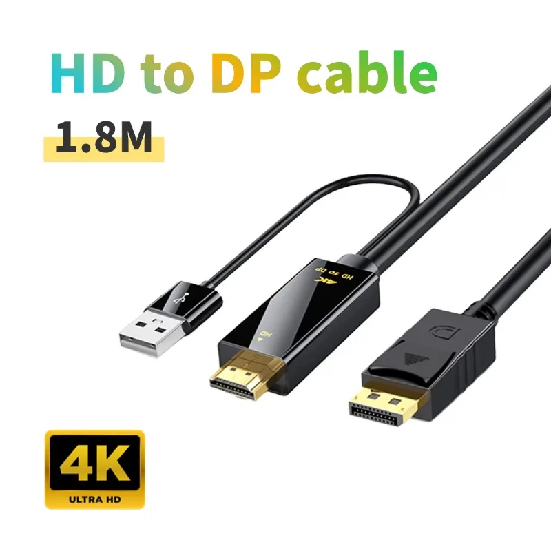 1.8M Hdtv To Dp Dis…