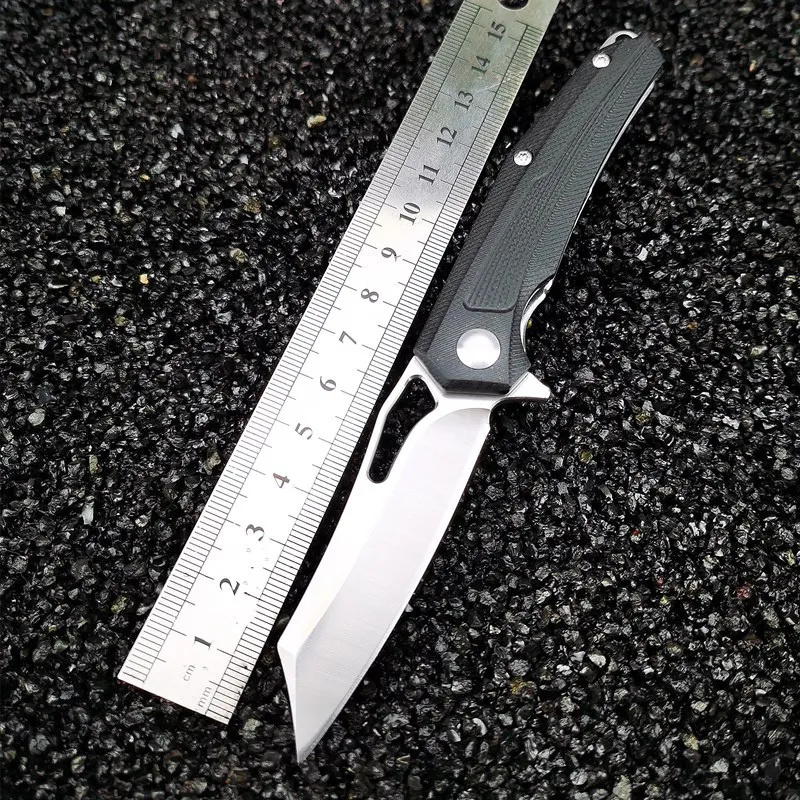 

Складной нож для кемпинга на открытом воздухе D2, лезвие из стекловолокна + ручка G10, тактический нож для выживания, фруктов, кухни, многофункциональный инструмент, карманные ножи
