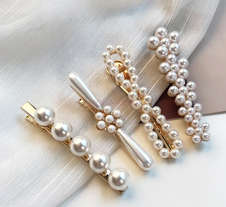 1PCS Simple and personalized girl hair clip, retro one line clip edge clip headwear