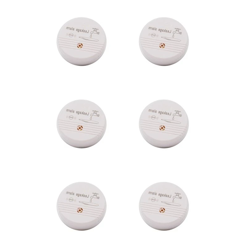 ABJF-6X Water Overflow Leakage Alarm Sensor Detector 90Db Water Level Alarm Leak Flood Detection Home Security Alarm System