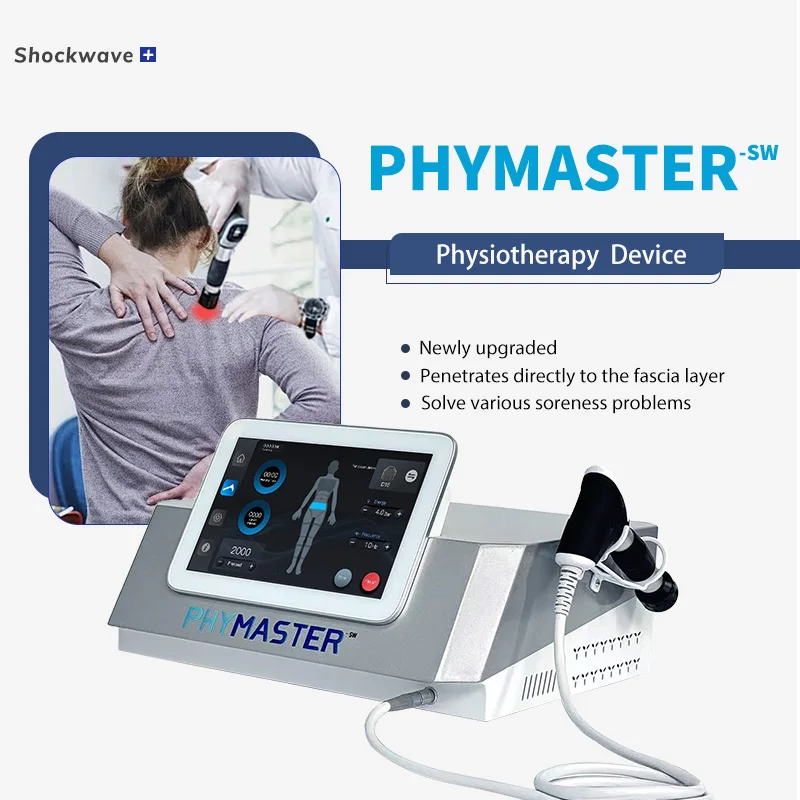 ShockWave Therapy Machine For ED Treatment Body Muscle Massage Relax with synchronous control smart handle