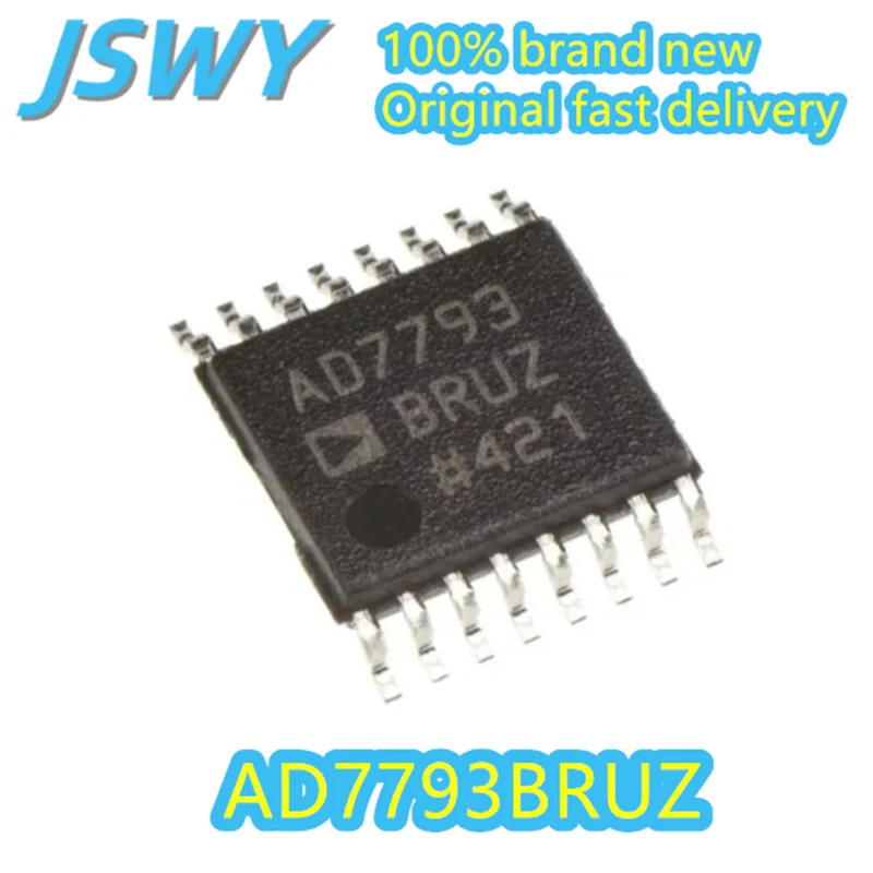 

(3/50 pieces) AD7793BRUZ AD7793 SMD TSSOP-16 Brand new original ADC analog-to-digital converter chip ic in stock