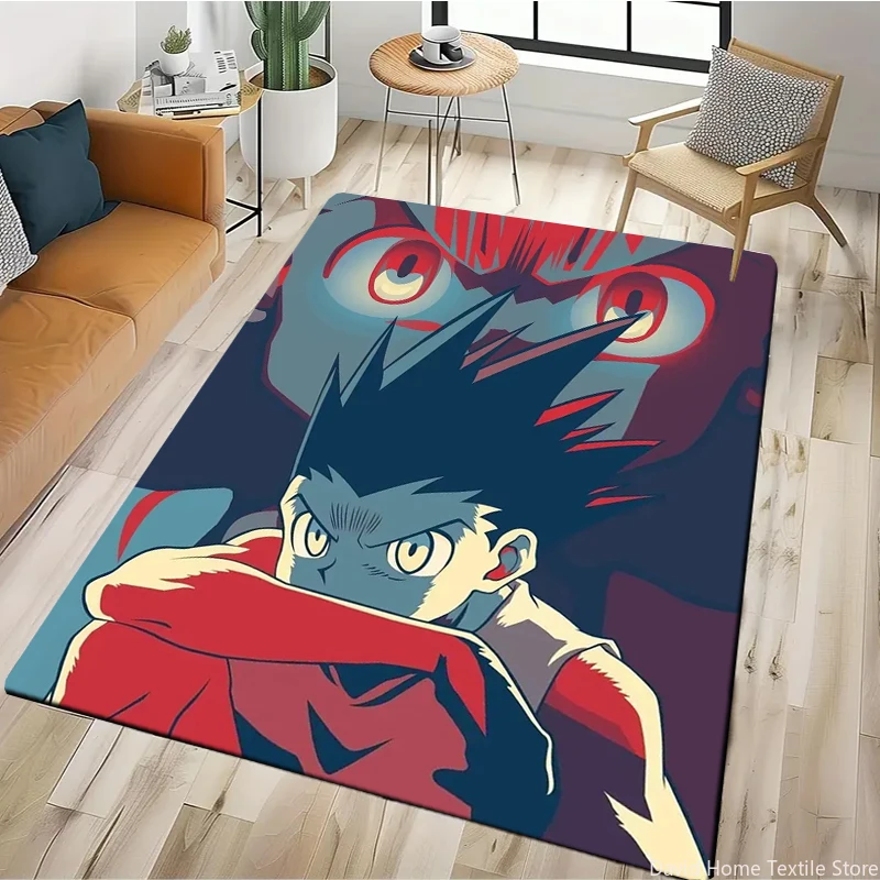 Japonia Anime Hunter-X-Hunter Dywany Antypoślizgowe Dywany do Salonu Mata do Zabawy dla Dzieci Sypialnia Popularny Dywan Sofa Mata Podłogowa Dekoracja