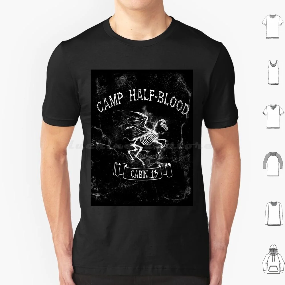 المقصورة ثلاثة عشر كامب نصف الدم 3 تي شيرت الرجال النساء الاطفال 6xl هاديس المقصورة مخيم نصف الدم Pjo هوو تويا نيكو دي أنجلو كابينة 13 #1
