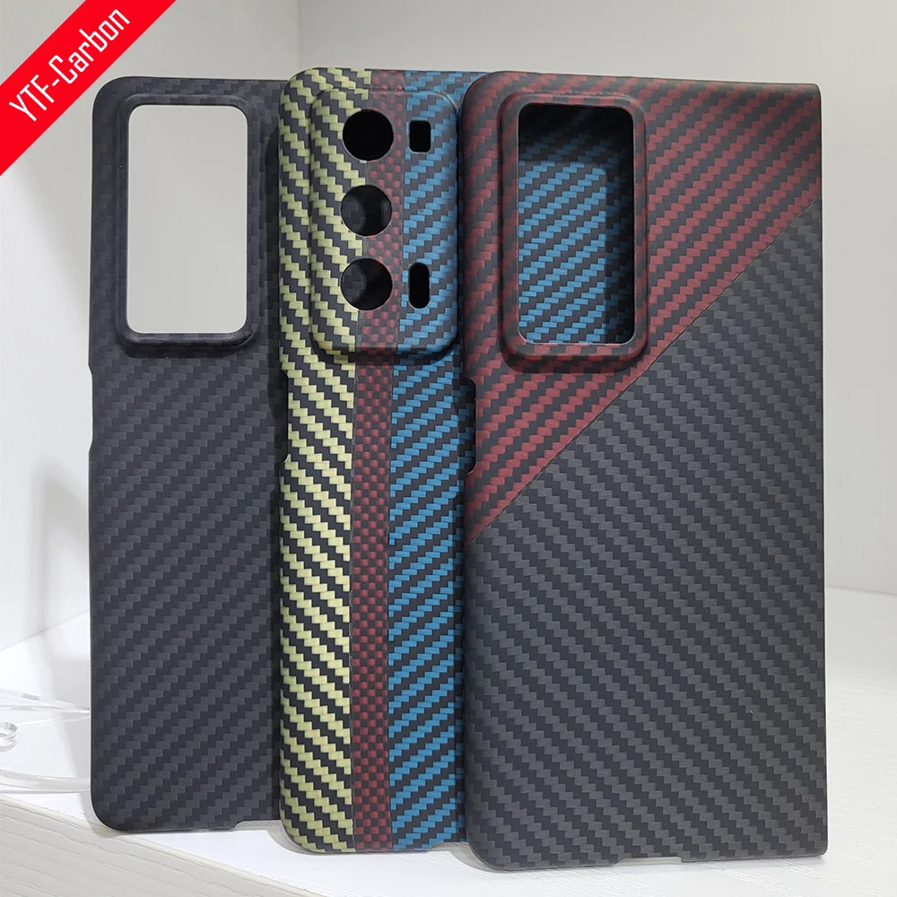 

YTF-carbon carbon fiber phone Case For Magic V2 aramid fiber Phone cover Ultra-thin Anti-fall business Magic V2 5G shell