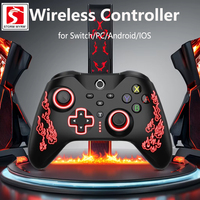 STORM WYRM Wireless Gaming Controller with Turbo combo&Six-axis functions for NS /NS Lite//PC/Android/IOS  YZC-07S