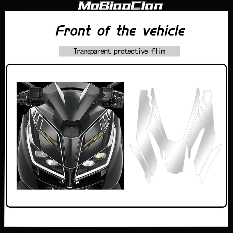 Per ZONTES 368D 368d 2025 Intorno alla luce dell'autoTPU Invisibile Pellicola Protettiva Trasparente Serbatoio Adesivo Accessori di Modifica