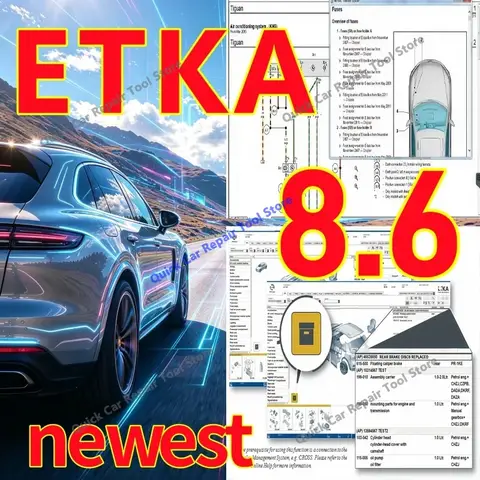 2026 Hot Selling FOR Elsawin 6.0 with ETK 8 .6 Auto Repair Software Electronic Parts Catalogue Elsa win 6.0 ETKA 8.5