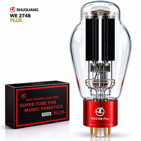 SHUGUANG WE274B Plus Vacuum Tube Precision Matching Valve Upgrade 274B 5U4G 5Z3P 5AR4Series Electronic Tube HIFI Audio Amplifier