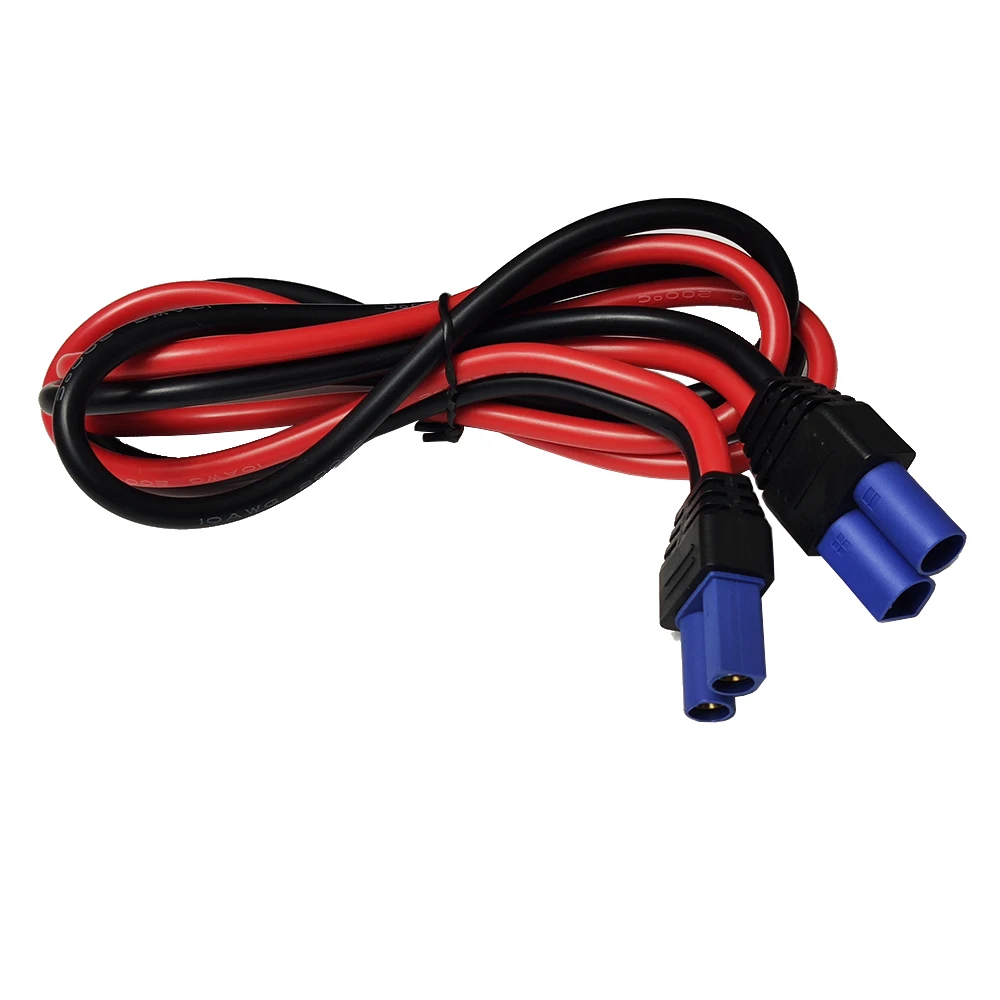 EC5 Male to EC5 Female Extension Cable 3.28FT EC5 Male and Female Connector Extension Cord Lead Adapter for RC Lipo Battery