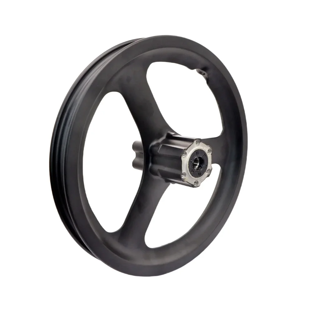 14x2 125 Rear Wheel Hub Magnesium Alloy Rim for Electric Folding Scooter with Enhanced Dust and Water Protection