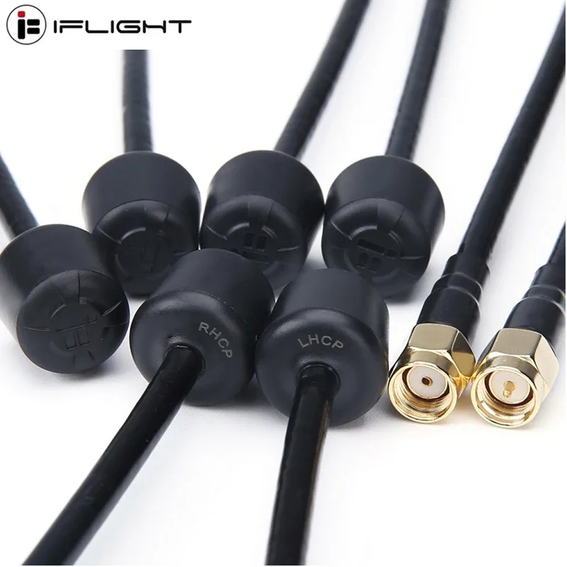iFlight Albatross 5.8G 15CM SMA RP-SMA FPV Antenna 3Dbi 5000-6000MHz 150mm RHCP LHCP Long Space Line Antenna for FPV Drone Part