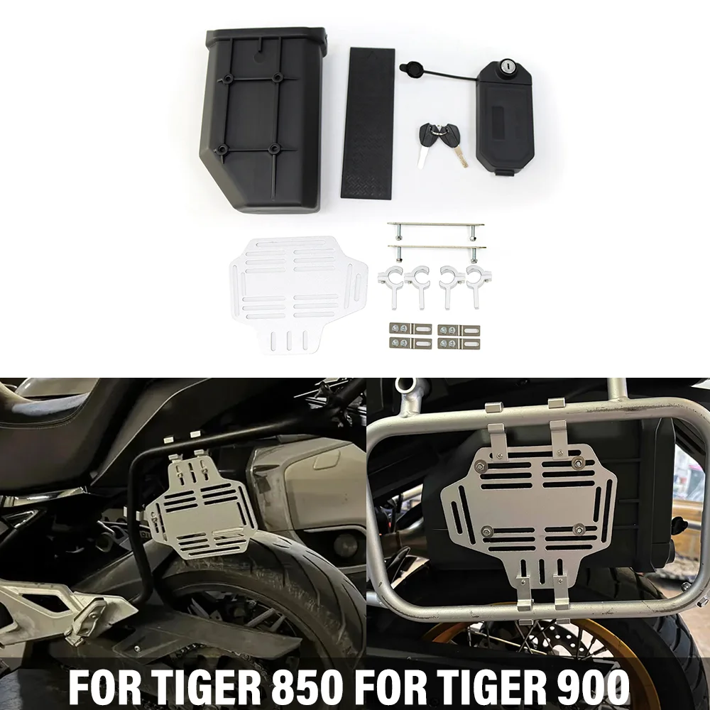 

ДЛЯ TIGER 850 900, новый боковой ящик для инструментов для мотоцикла, водонепроницаемый ящик для инструментов, боковой ящик для инструментов, декоративный ящик, аксессуары для первой помощи/ломки
