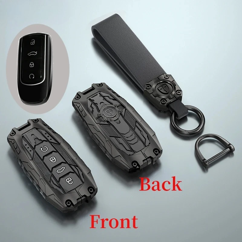 

Zinc Alloy Car Key Case Cover for Chery Tiggo 8Pro 7Plus Arrizo8 5 Remote Control Keychain Keyless Interior Accessories